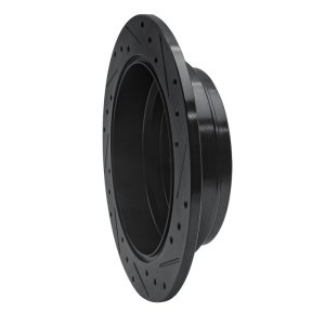 Honda Odyssey Brake Rotor (1) - Rear Left - R1 Concepts - Drilled & Slotted - Black - `02-`04